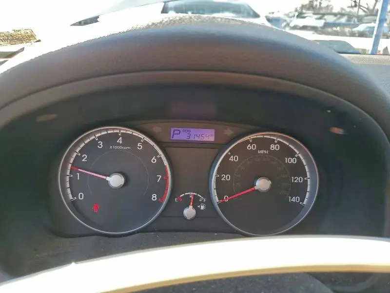 2010 HYUNDAI ACCENT BLUE  