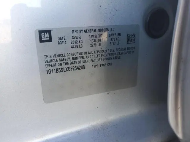 2014 CHEVROLET MALIBU LS  