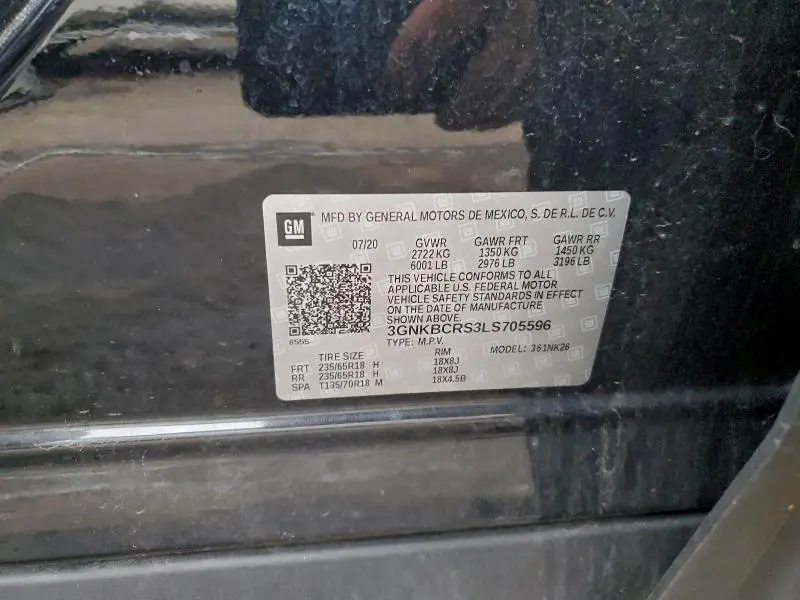 2020 CHEVROLET BLAZER 2LT  