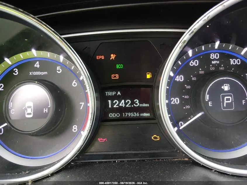 2012 HYUNDAI SONATA GLS