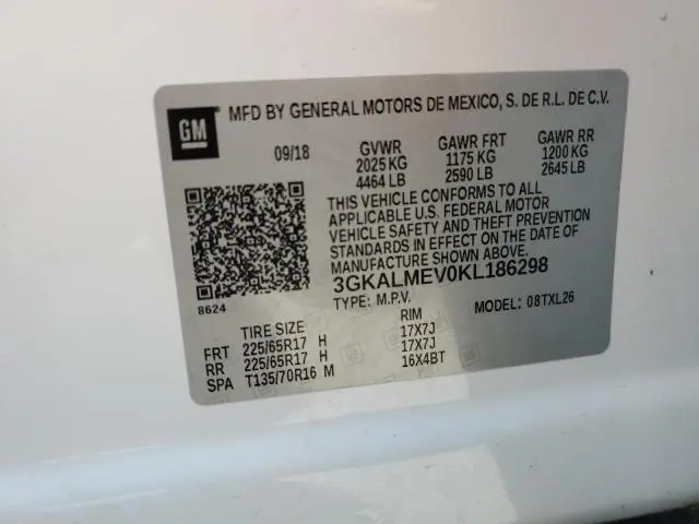 2019 GMC TERRAIN SLE