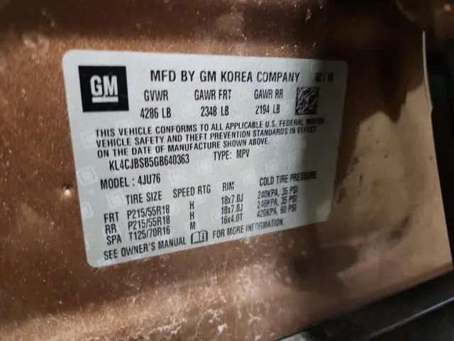 2016 BUICK ENCORE CONVENIENCE  