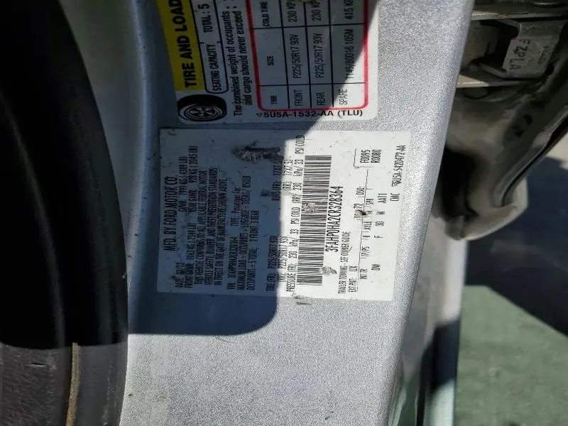2012 FORD FUSION SE  
