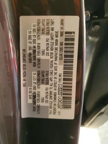 2018 MAZDA CX-9 TOURING  