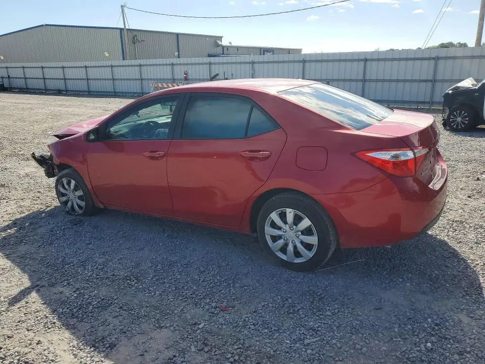 2016 TOYOTA COROLLA LE  
