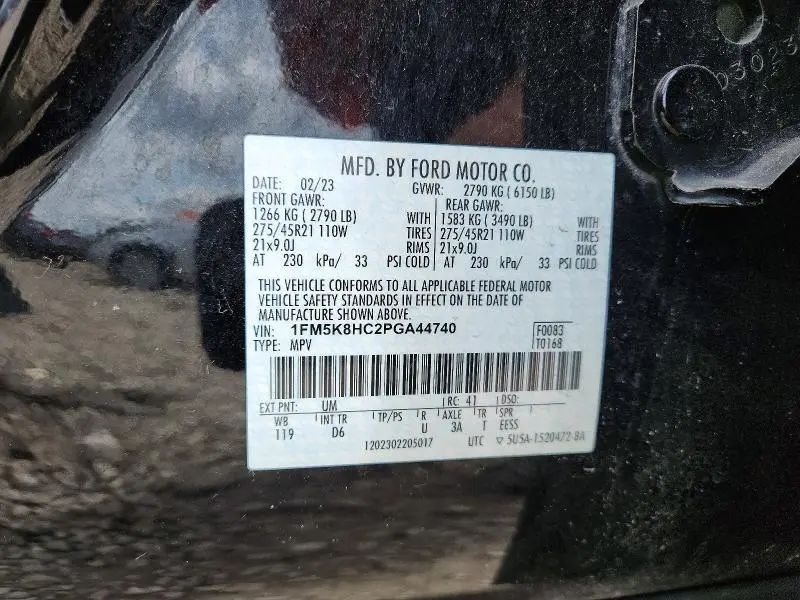 2023 FORD EXPLORER PLATINUM  