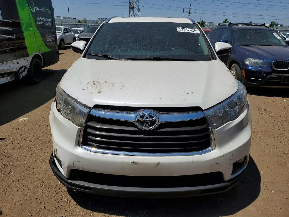 2015 TOYOTA HIGHLANDER XLE  