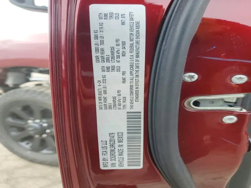 2024 RAM 3500 LARAMIE  