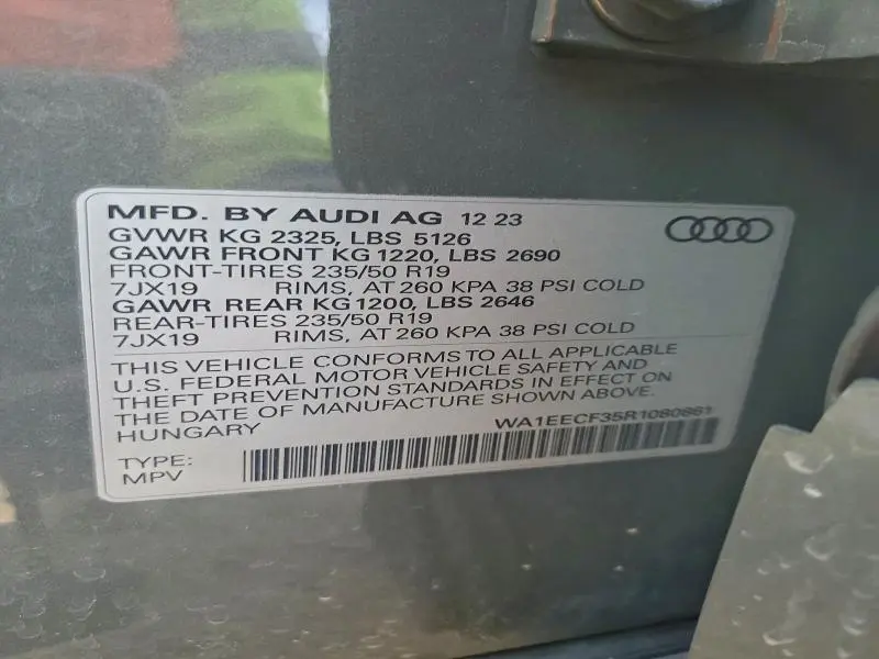 2024 AUDI Q3 PREMIUM PLUS S LINE 45  