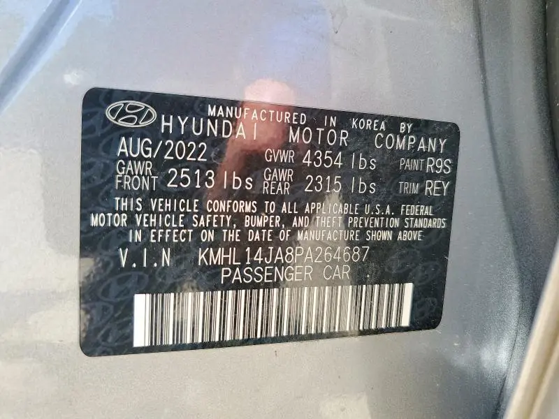 2023 HYUNDAI SONATA SEL  