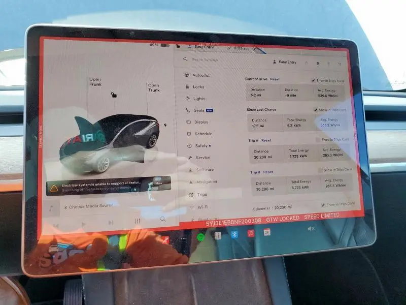 2022 TESLA MODEL 3   