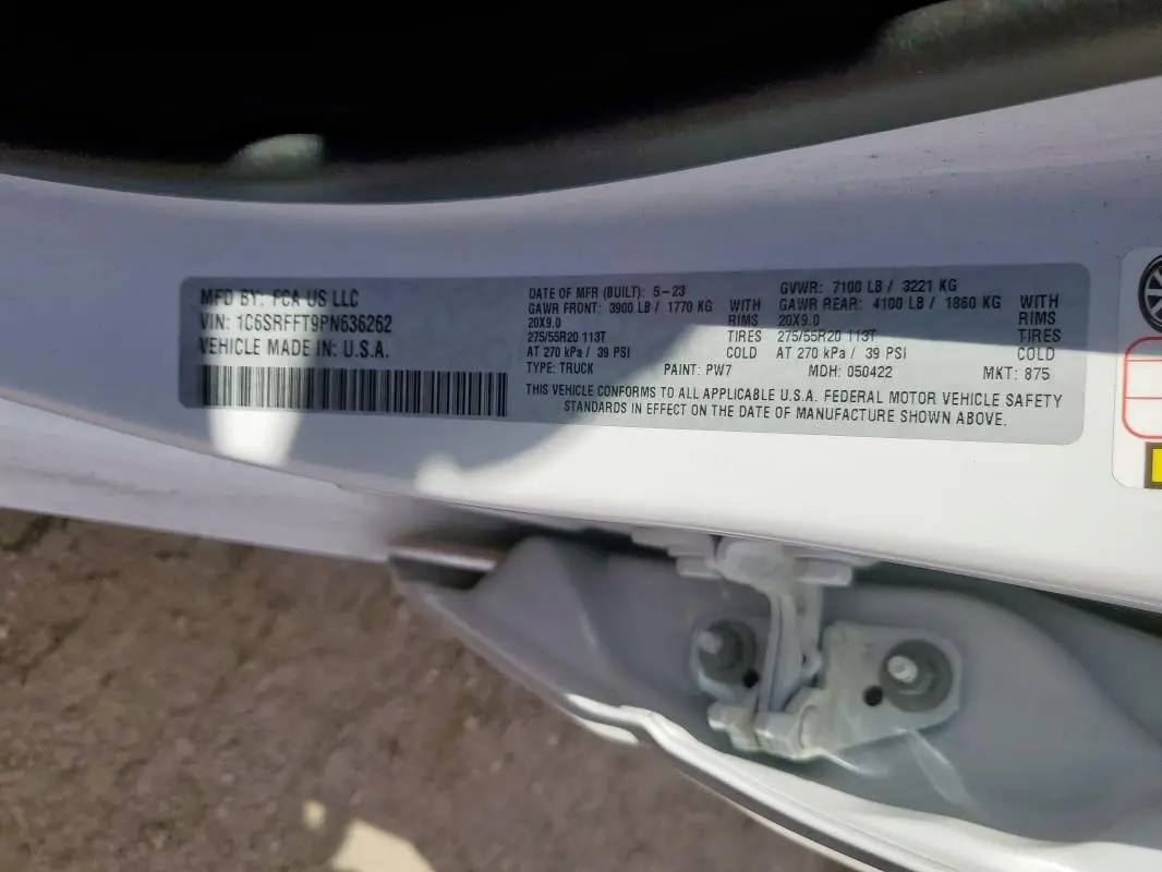 2023 RAM 1500 BIG HORN/LONE STAR  