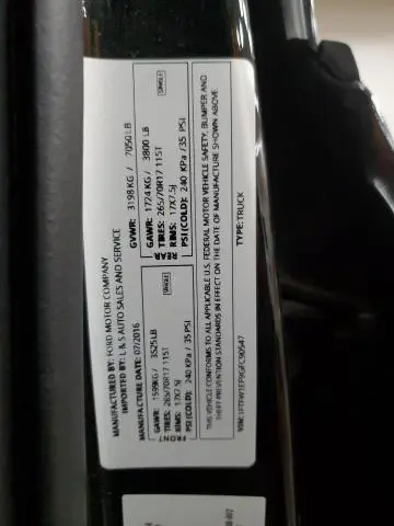 2016 FORD F150 SUPERCREW  