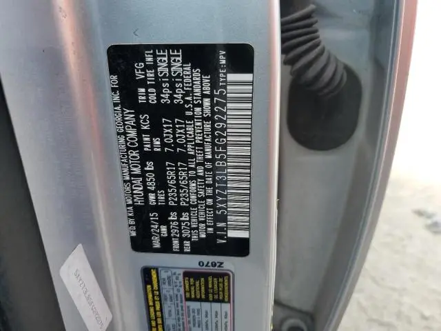 2015 HYUNDAI SANTA FE SPORT   