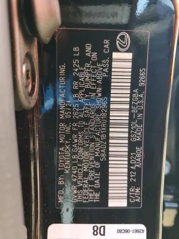 2024 LEXUS ES 350 BASE  