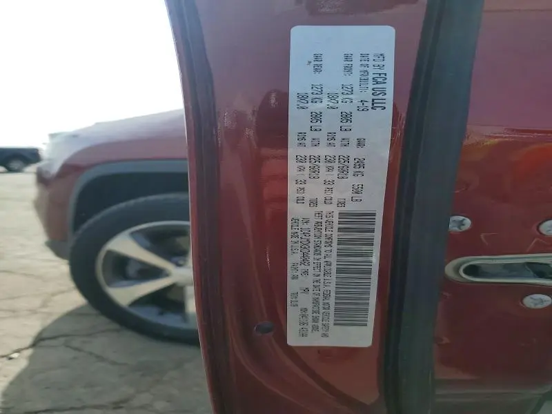 2019 JEEP CHEROKEE LIMITED  