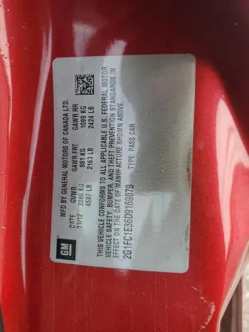 2013 CHEVROLET CAMARO LT  