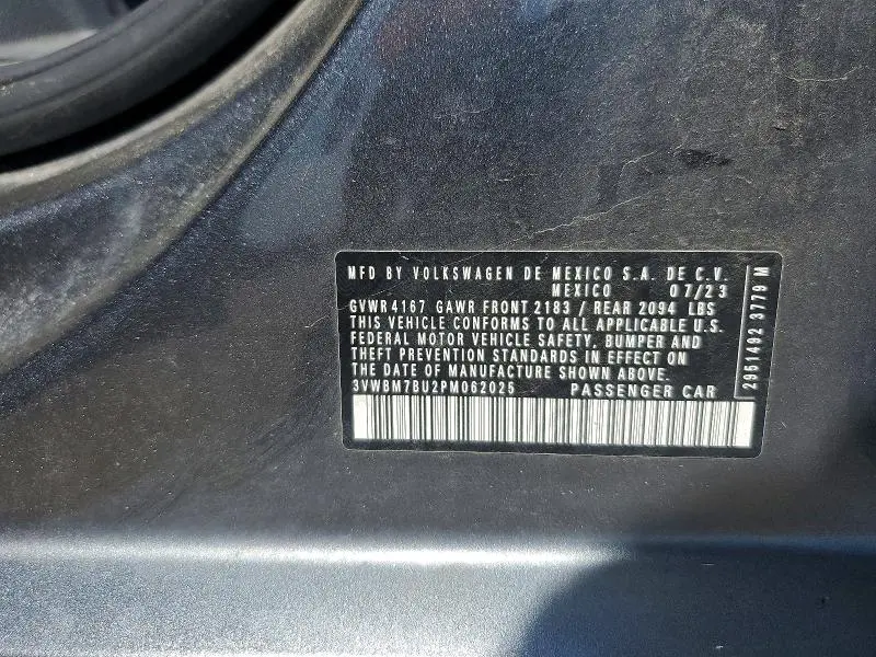 2023 VOLKSWAGEN JETTA SPORT  