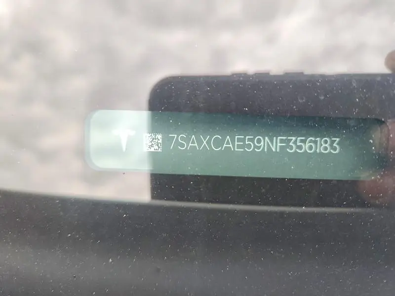 2022 TESLA MODEL X   