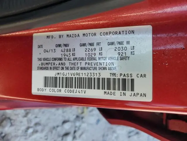 2014 MAZDA 6 TOURING  