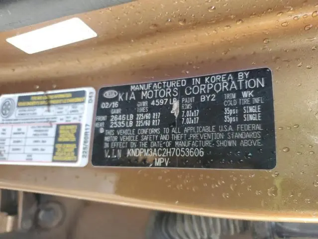 2017 KIA SPORTAGE LX  