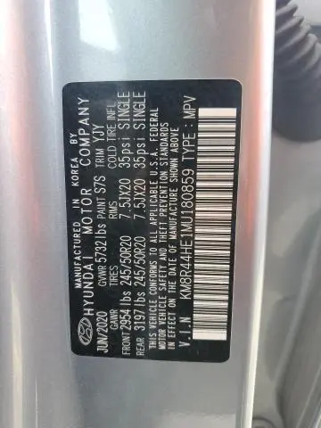 2021 HYUNDAI PALISADE SEL  