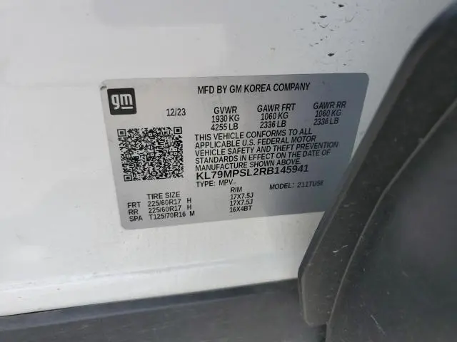 2024 CHEVROLET TRAILBLAZER LT  