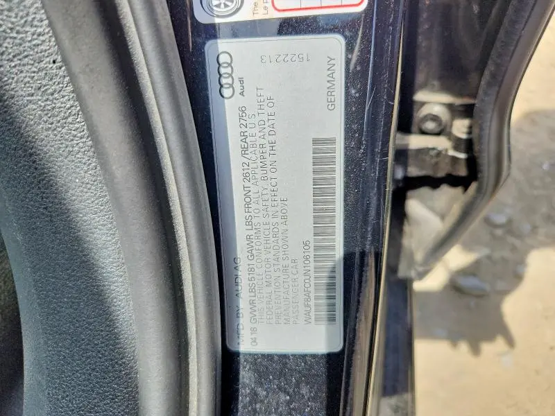 2018 AUDI A6 PREMIUM  