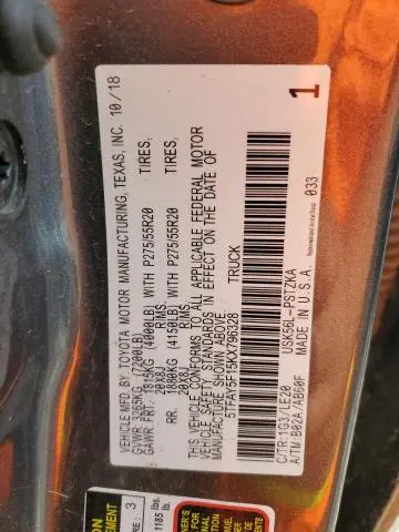 2019 TOYOTA TUNDRA CREWMAX 1794  