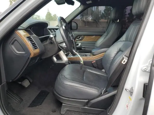 2019 LAND ROVER RANGE ROVER   