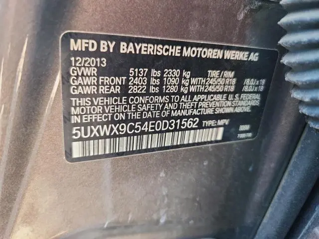 2014 BMW X3 XDRIVE28I  