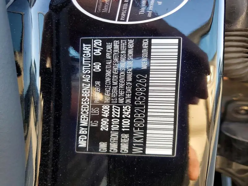 2020 MERCEDES-BENZ C 300  