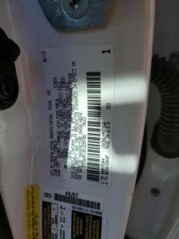 2012 TOYOTA TUNDRA CREWMAX SR5  