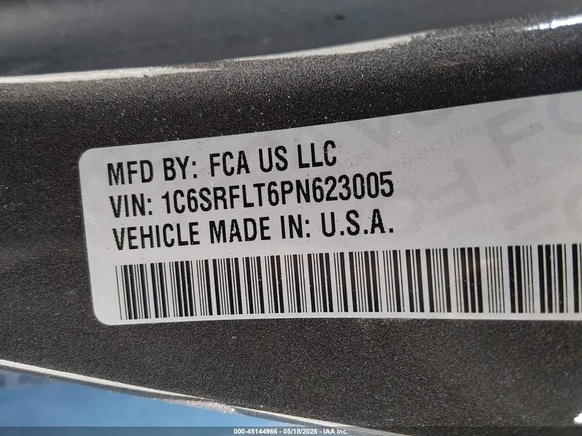 2023 RAM 1500 REBEL  4X4 5'7 BOX