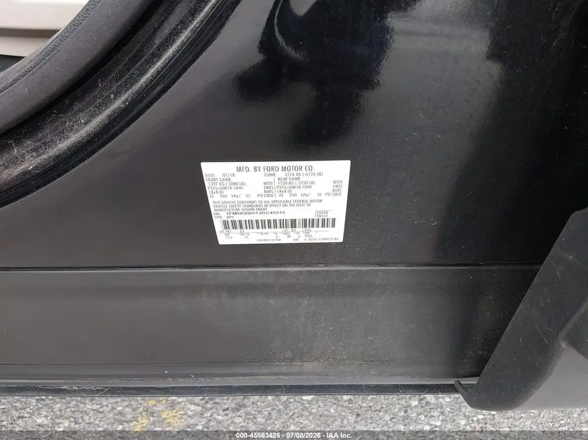 2018 FORD EXPLORER  