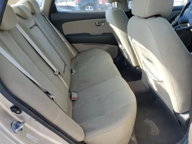 2010 HYUNDAI ELANTRA BLUE  