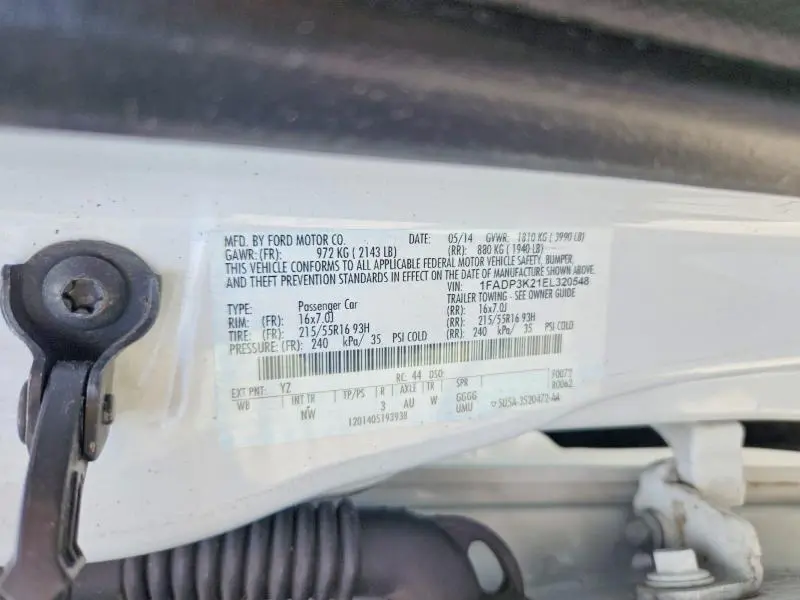 2014 FORD FOCUS SE  