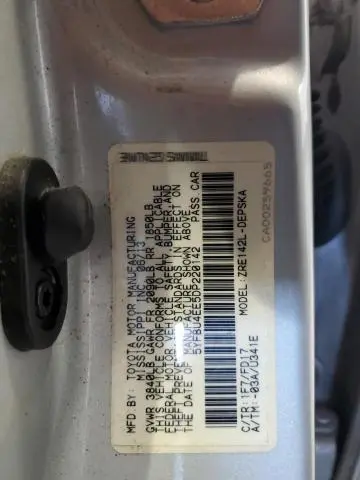 2013 TOYOTA COROLLA BASE