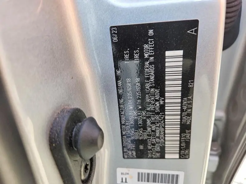 2023 TOYOTA HIGHLANDER L  