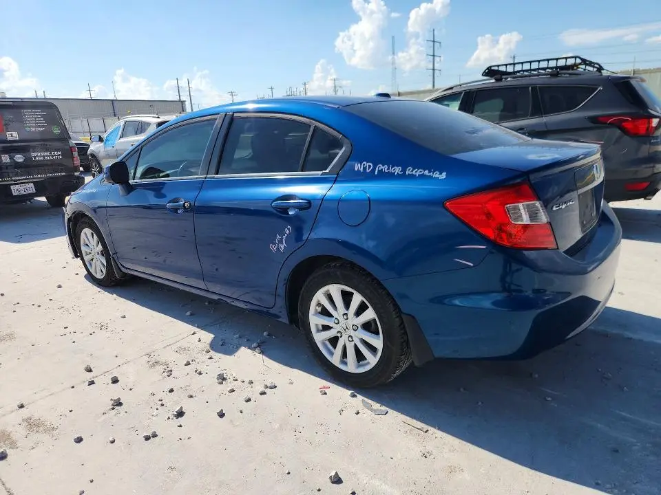 2012 HONDA CIVIC EXL  