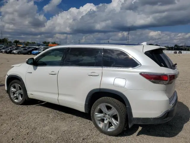 2016 TOYOTA HIGHLANDER HYBRID LIMITED  