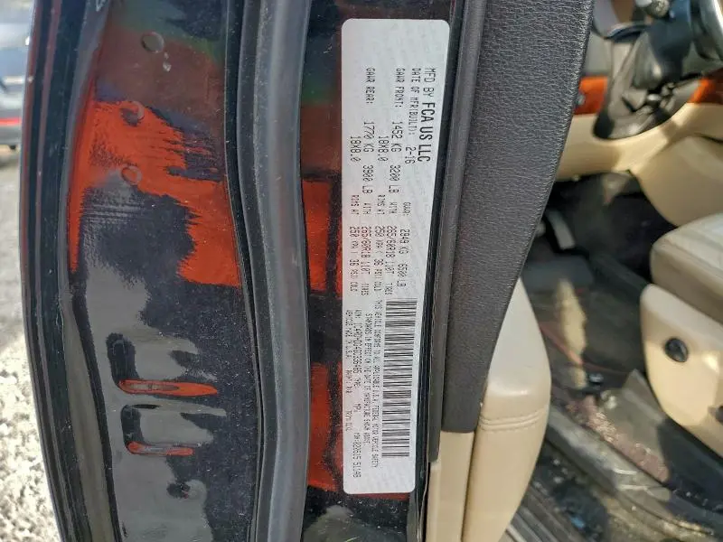 2016 DODGE DURANGO LIMITED  