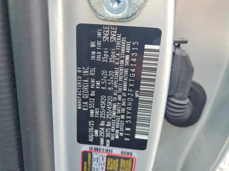 2026 KIA SORENTO   