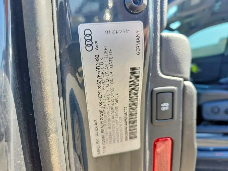 2017 AUDI A4 ULTRA PREMIUM  