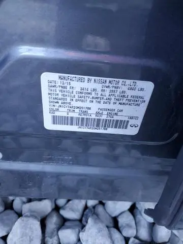 2016 INFINITI Q50 BASE