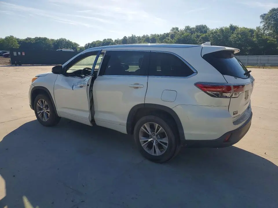 2014 TOYOTA HIGHLANDER XLE  