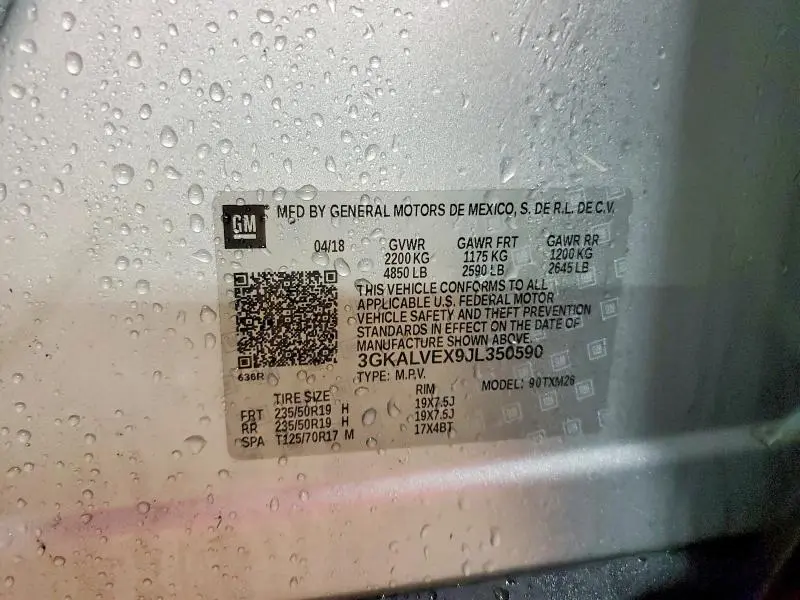 2018 GMC TERRAIN SLT  