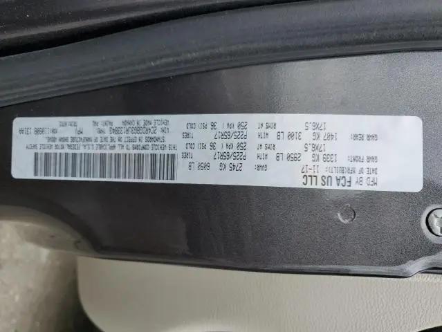 2018 DODGE GRAND CARAVAN SE  