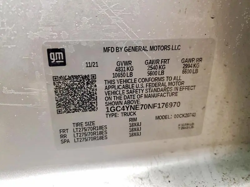 2022 CHEVROLET SILVERADO K2500 HEAVY DUTY LT  