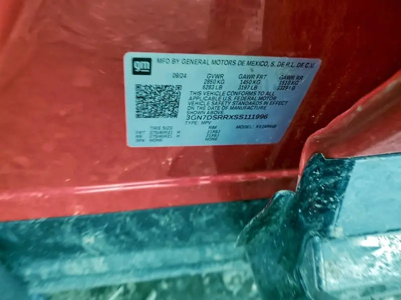 2025 CHEVROLET EQUINOX RS  